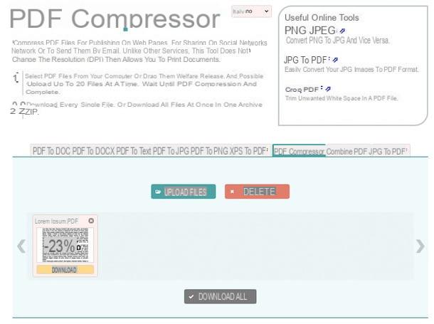 Como compactar arquivos PDF