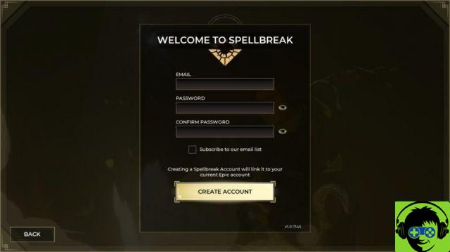 Como transferir conteúdo de sua conta alfa / beta para sua conta de lançamento no Spellbreak