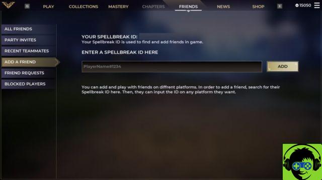 Como transferir conteúdo de sua conta alfa / beta para sua conta de lançamento no Spellbreak