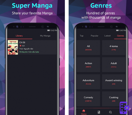 Le migliori app per leggere i manga