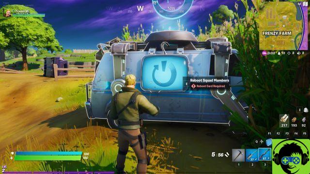 Fortnite Capítulo 2 - Cómo reiniciar a un compañero de equipo