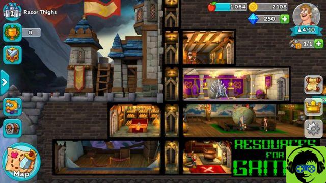 Hustle Castle Consejos y Trucos, Conseguir Gemas Gratis