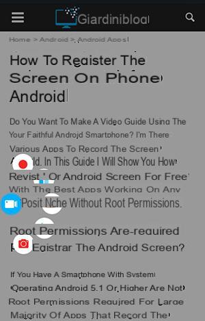 Como gravar a tela no telefone Android
