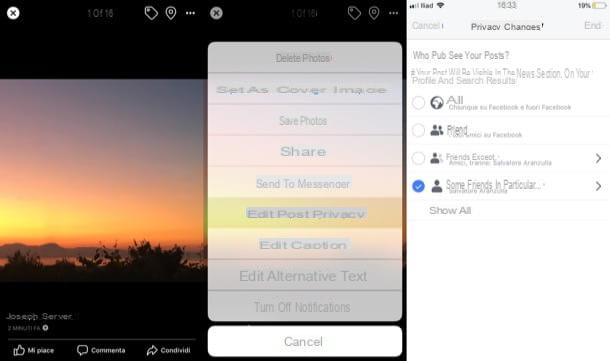 Cómo limitar la visualización de fotos de Facebook