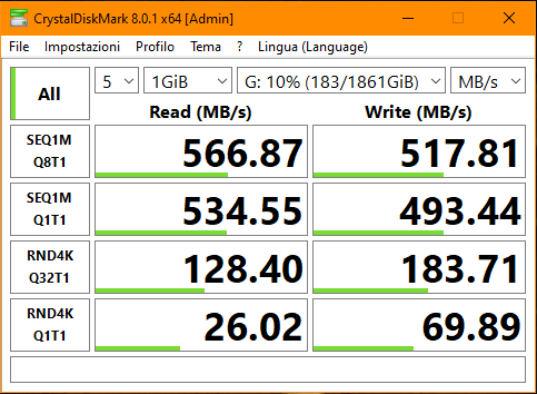 Crucial X6 2 TB USB C • SSD esterno portatile USB3.2