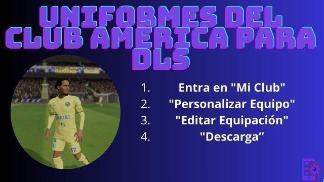 Consigue los mejores uniformes del Club América para Dream League Soccer