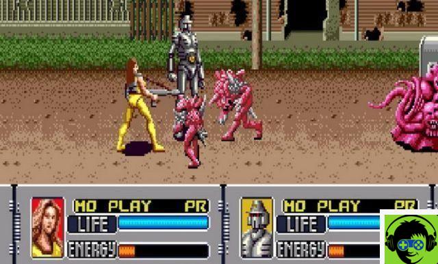 Alien Storm - Astuces et codes Sega Mega Drive