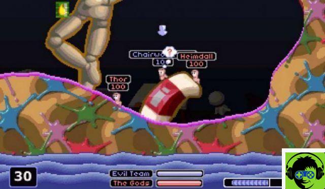 Cheats e códigos do Worms Armageddon N64