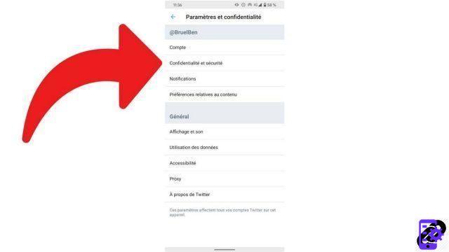 How to activate and deactivate geolocation on Twitter?