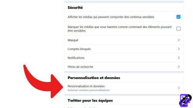 How to activate and deactivate geolocation on Twitter?