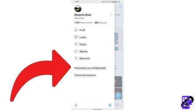 How to activate and deactivate geolocation on Twitter?