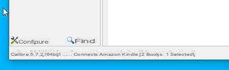 Converta um epub em Kindle gratuitamente com o Calibre