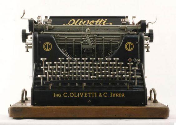 Como mudou: a máquina de escrever
