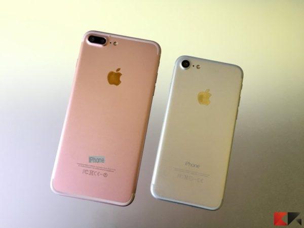iPhone 7 vs 7 Plus, especificaciones comparadas