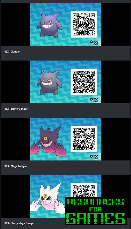 Pokemon Sun and Moon - All QR Codes to Scan