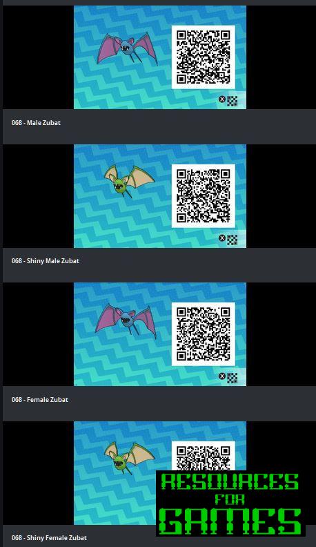 Pokemon Sol y Luna - Todos los Códigos QR para Escanear