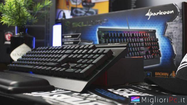 Reseña de Sharkoon Skiller MECH SGK3 • Teclado mecánico económico