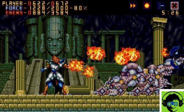 Mots de passe et astuces de Alien Soldier Sega Mega Drive