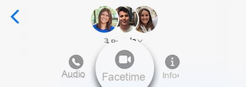 Hacer videollamadas con FaceTime