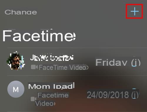 Hacer videollamadas con FaceTime