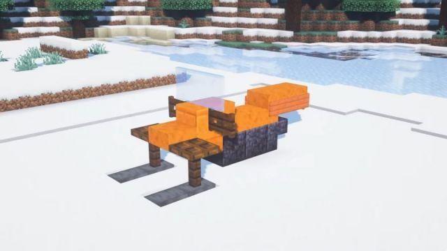 10+ builds / decoration tips for winter and Christmas in Minecraft