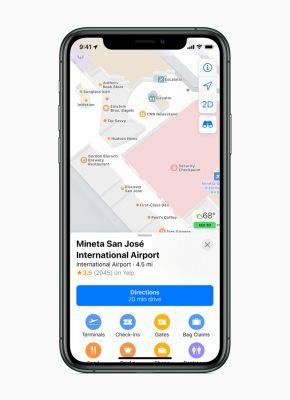 Novos mapas da Apple incluem direções de direção baseadas no tempo e mapas mais detalhados