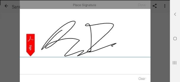 How to add signature on PDF