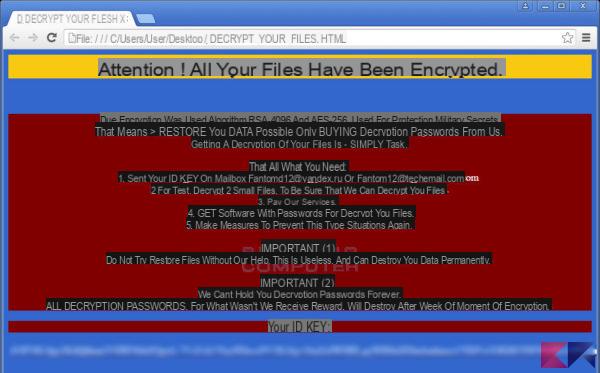 Fantom, le ransomware qui prétend être Windows Update