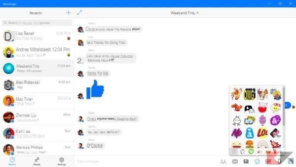 Facebook and FB Messenger: Windows 10 apps available