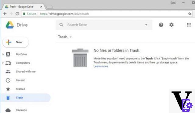 Google Drive, aquí está la función que elimina archivos de la papelera de reciclaje después de 30 días