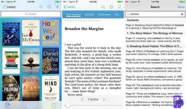 Las mejores apps para leer ebooks en iPhone