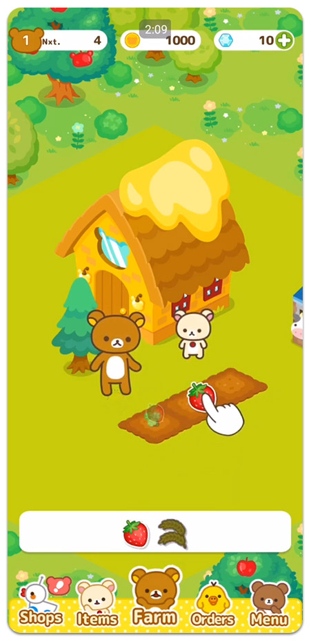 Revisión de la granja Rilakkuma