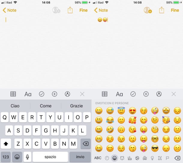 Comment faire des smileys sur le clavier