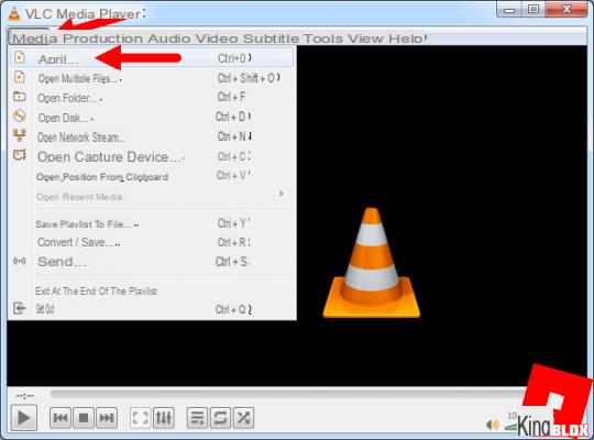 Veja IPTV com VLC