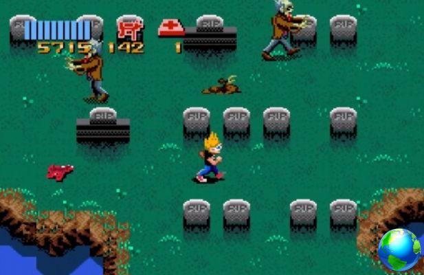 Zombies SNES passwords and tricks