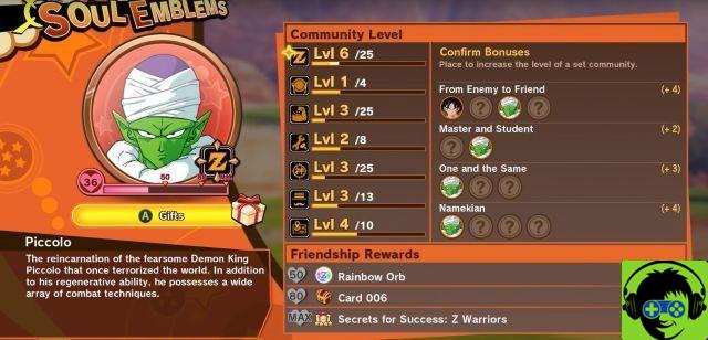 Come ottenere Soul Emblems e come funzionano con le Community Board in Dragon Ball Z: Kakarot