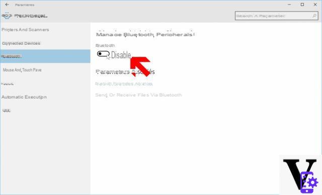 Windows 10: how to activate Bluetooth on PC, send or receive files