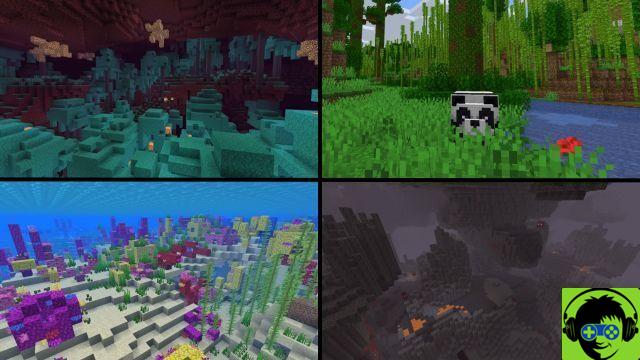 10 biomas en Overworld y Nether que querrás investigar en el modo de supervivencia de Minecraft