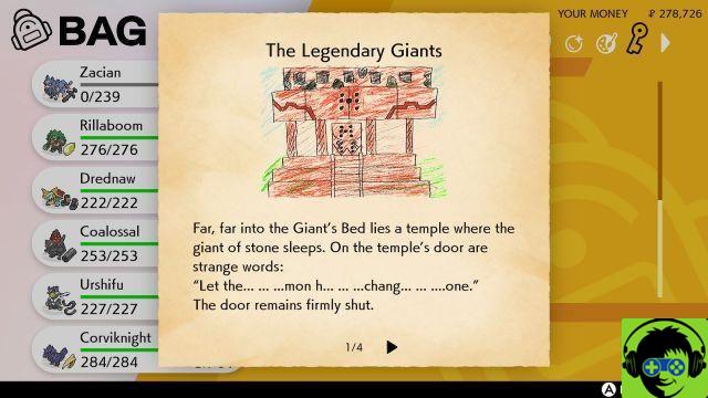 Pokemon The Crown Tundra - Come risolvere Legendary Clue 2 (Legendary Giants)