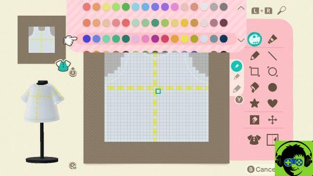Cómo obtener más colores para la aplicación Diseños personalizados en Animal Crossing: New Horizons