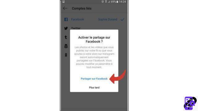 How to connect your Instagram account to your Facebook account?