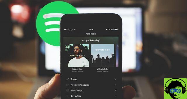 Como usar o Spotify online através do seu web player