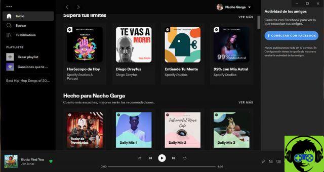 How to use Spotify online through your web player