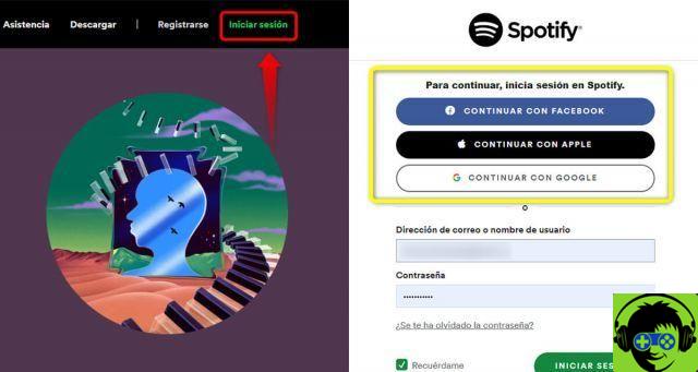 Como usar o Spotify online através do seu web player