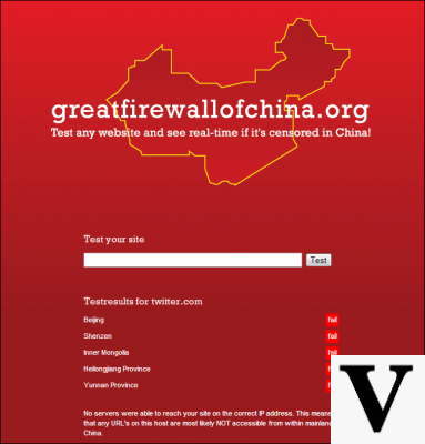 The Great Firewall of China: when the web is not global