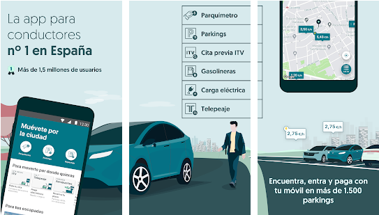 Las mejores apps para encontrar aparcamiento