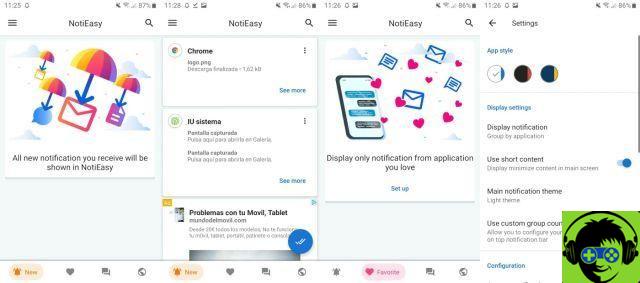 Guarda el historial de notificaciones en Android para verlas cuando quieras