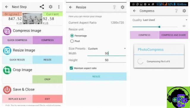 Os melhores aplicativos para reduzir o tamanho e o peso das imagens