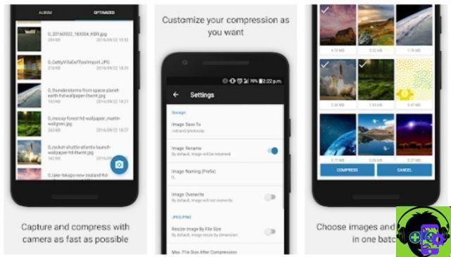 Las mejores apps para reducir el tamaño y peso de las imágenes
