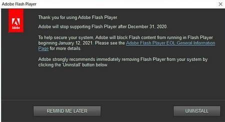 Adobe Flash Player: cómo desinstalarlo en PC y Mac